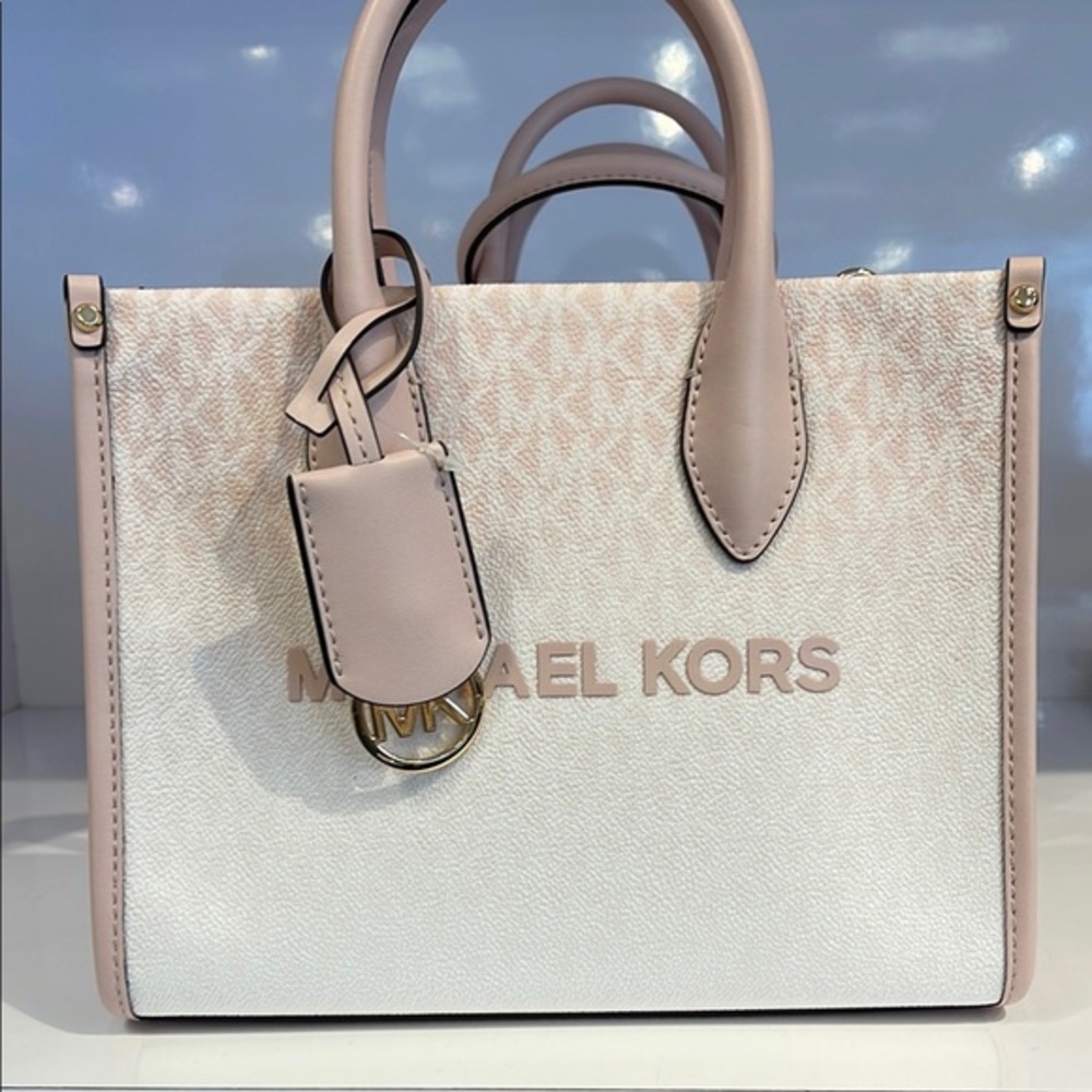 MICHAEL KORS Mirella Sm Ombré Signature Logo Crossbody SM SHOPPER TZ XBODY bag